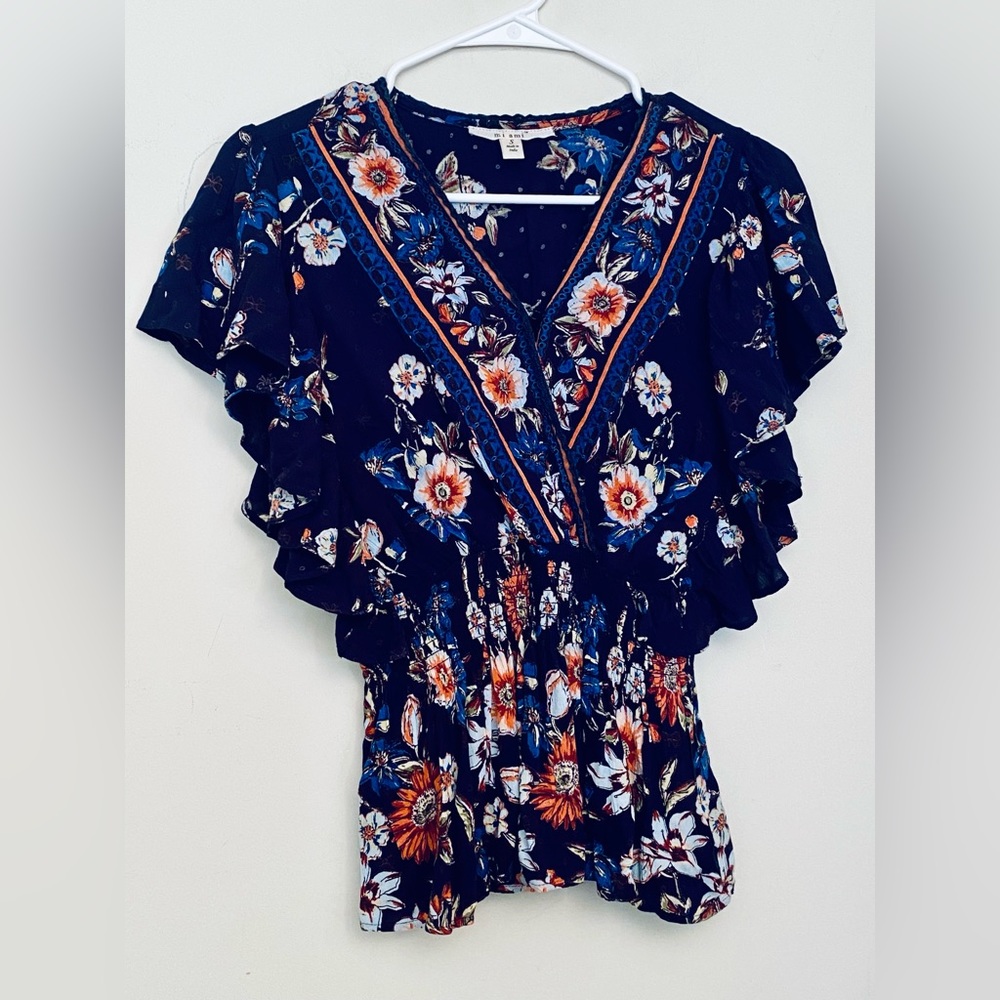 MIAMI Womens Floral Top